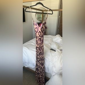 Brand new sequin prom/formal dress